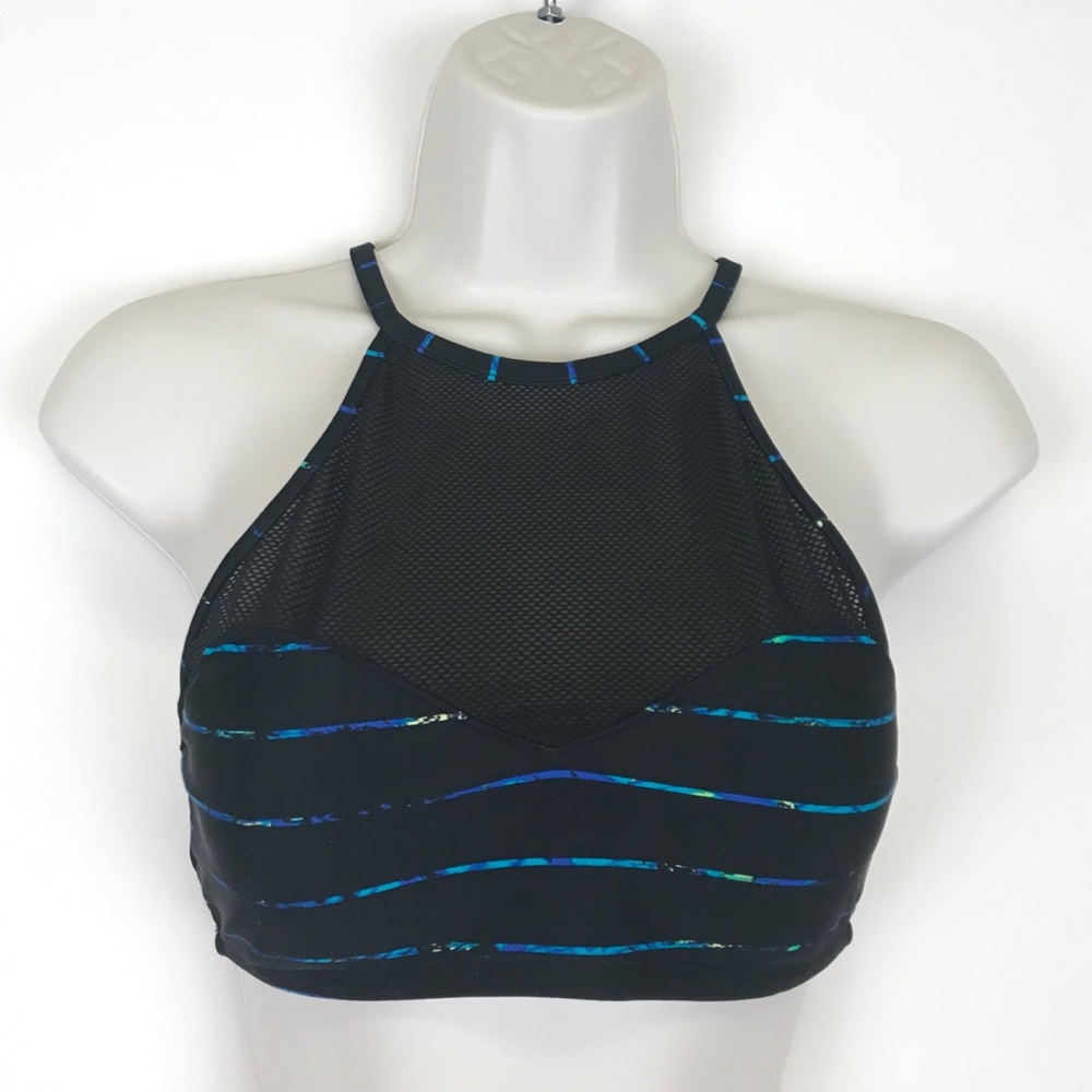 Athleta sports bra, racer back, adjustable straps